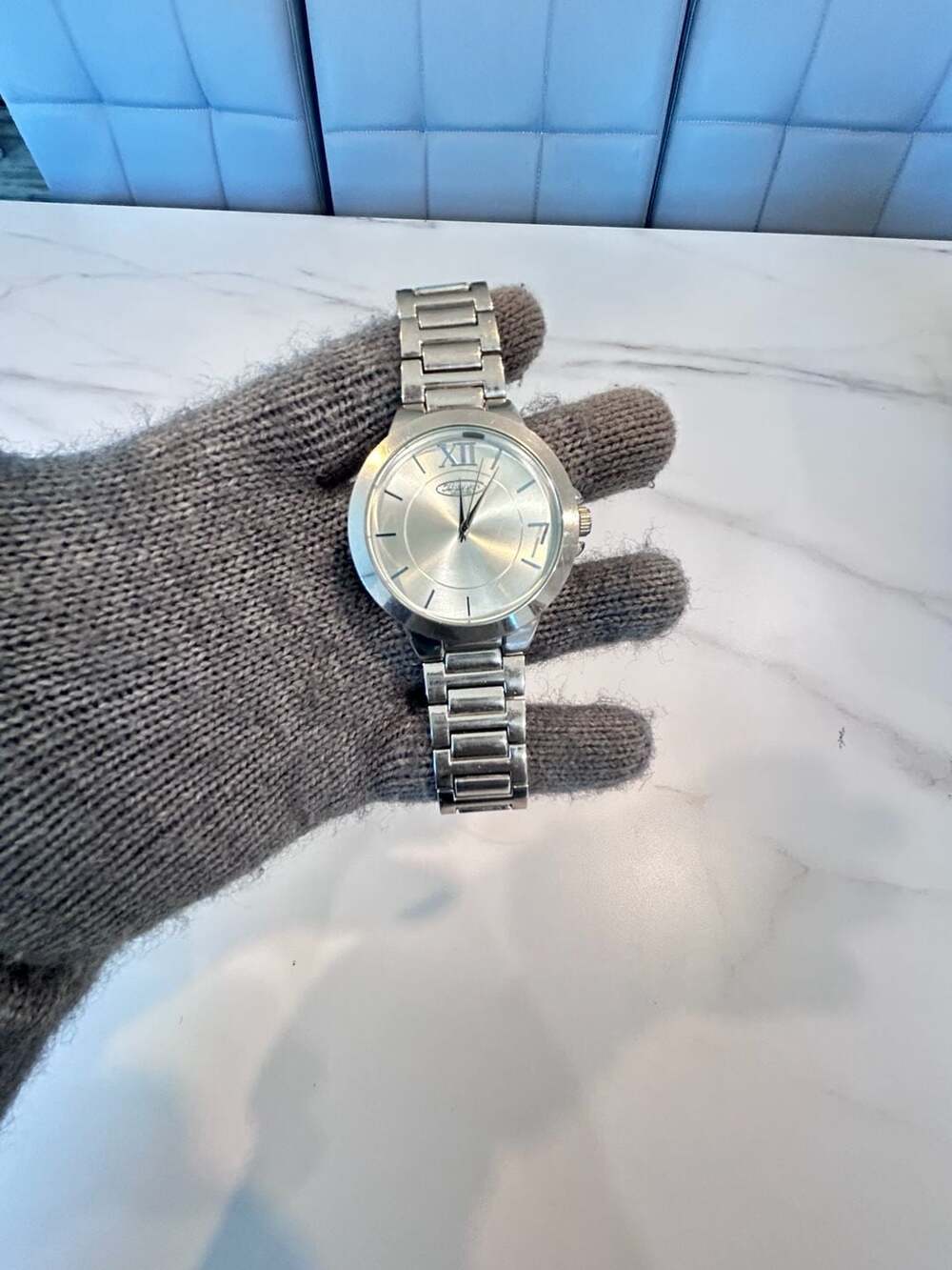 Citizen Eco-Drive Silver Tone  Men's Watch